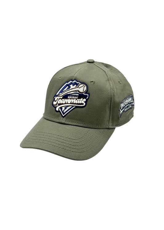 BASEBALL TEAM OLIVE HAT