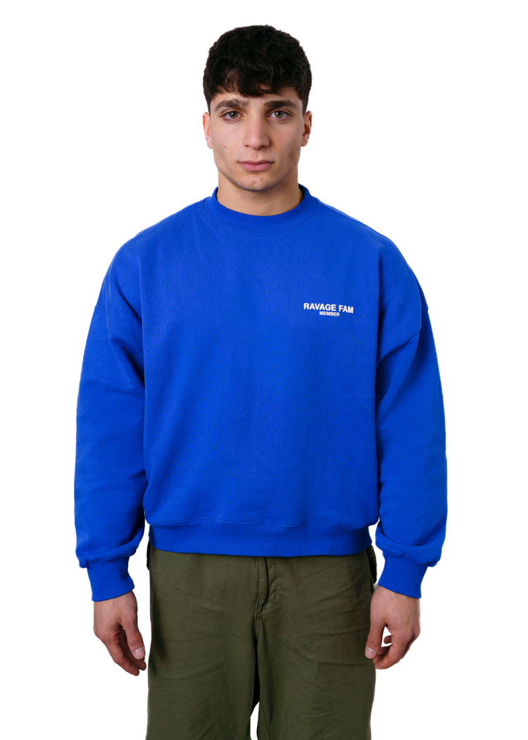 ROYAL BLUE FAM CREWNECK