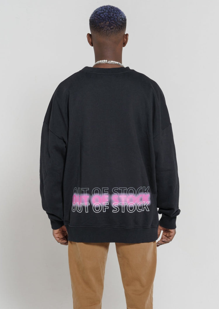 OUT OF STOCK CREWNECK SWEATSHIRT