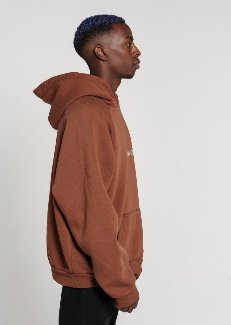 WONDER BROWN HOODIES 