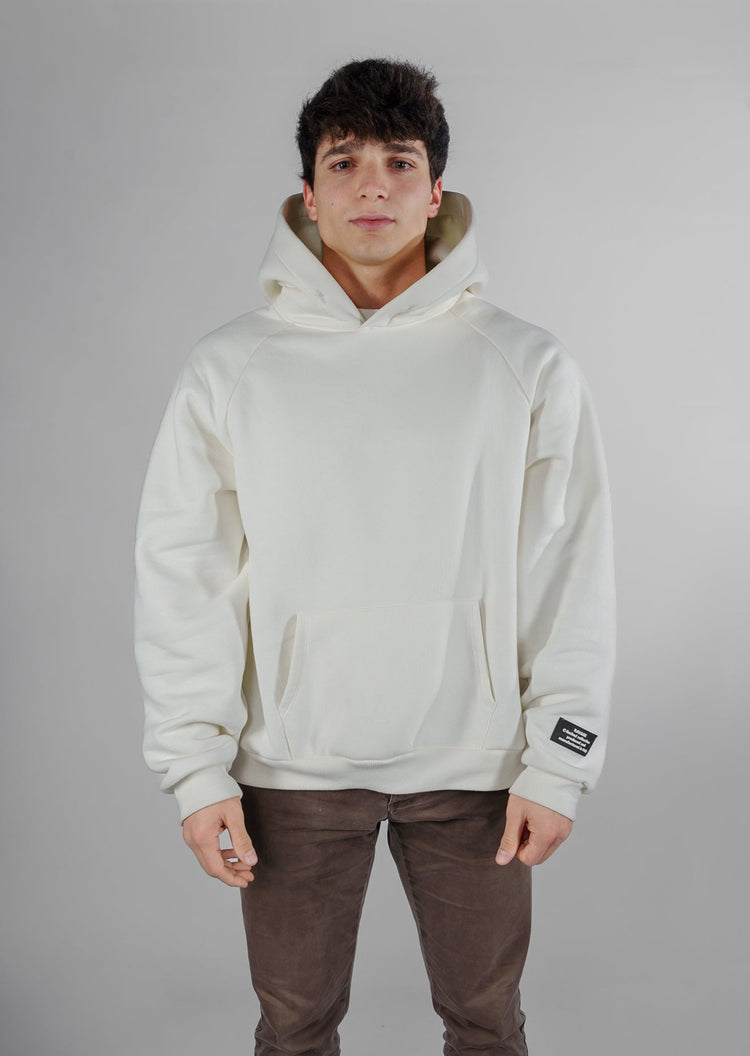 FLOWER CREAM HOODIE